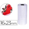 ETIQUETAS Q-CONNECT BLANCA 16 X 23 MM LISA -ROLLO 700 ETIQUETAS PARA ETIQUETADORA Q-CONNECT