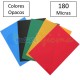 Portada Encuadernación PVC A4 180 micras Colores Opacos