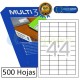 Etiquetas Adhesivas economicas Multi3 48,5x25,4mm (10511)