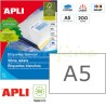 Etiquetas Adhesivas marca Apli DINA5 210x148mm Ref 01243