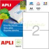 Etiquetas Adhesivas marca Apli 210 x148mm Ref 01264