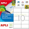 Etiquetas Adhesivas marca Apli 105x57mm Ref 01278