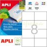 Etiquetas Adhesivas marca Apli 105x74mm Ref 01279