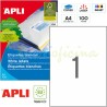 Etiquetas Adhesivas marca Apli 210 x297mm Ref 01281