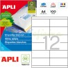 Etiquetas Adhesivas marca Apli 105x48mm Ref 01289