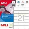 Etiquetas Adhesivas marca Apli 70x42mm 500h Ref 01779