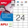 Etiquetas Adhesivas marca Apli 70x37mm 500h Ref 01783