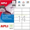 Etiquetas Adhesivas marca Apli 105x42mm 500h Ref 01795