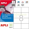 Etiquetas Adhesivas marca Apli 105x74mm 500h Ref 01796