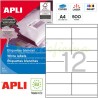 Etiquetas Adhesivas marca Apli 105x48mm 500h Ref 10563