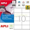 Etiquetas Adhesivas marca Apli 105x57mm 500h Ref 10564