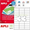 Etiquetas Adhesivas marca Apli 70x25 mm. 10h. Ref 12924