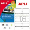 Etiquetas Adhesivas fotograficas Apli 99x34mm 10h