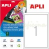Etiquetas Adhesivas fotograficas Laser Apli 199x289mm 10h