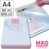 Fundas para Plastificar A4 80 micras MXO