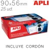 Identificador Personal con cordón Apli 90x56mm. 