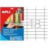 Etiqueta MAGNETICA Apli 80x25mm 5h