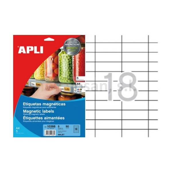 Comprar APLI Etiquetas Adhesivas Manuales para Congelador baratas