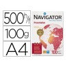 Papel fotocopiadora Navigator a4 100 gramos - paquete de 500 hojas
