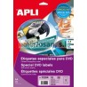 Bolsa INK Etiqueta Apli DVD 117MM. PEtiquetado 10 hojas