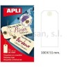 Bolsa Apli Etiquetas CON ARANDELA Hilo 100X51 10 u.
