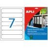 Etiquetas Adhesivas Apli 190X38mm 25h Ref.01232
