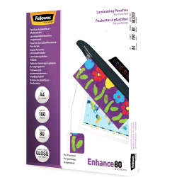 Fundas para Plastificadora de excelente calidad de la marca Fellowes en 228x303mm MultiTaladro. Fellowes