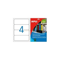 Etiquetas Adhesivas Apli Blancas  190x61mm Ref 12920