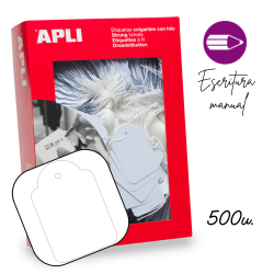 Caja Apli COLGANTES BLANCAS 22X35 500 U