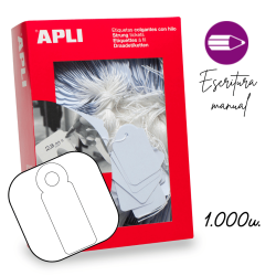 Caja Apli COLGANTES BLANCAS 9X24 1000 U