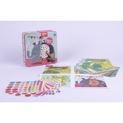 Juego de gomets Elefante