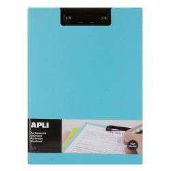 CLIPBOARD  Portapapeles con solapa premium color A4 azul
