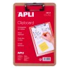 CLIPBOARD A5 de madera para portapapeles
