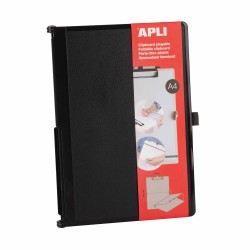 CLIPBOARD Carpeta plegable A4 Negro