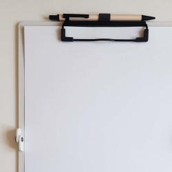 CLIPBOARD Carpeta plegable A4 Negro