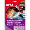 Bolsa Etiquetas Apli CD OPACAS 25 hojas
