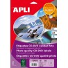 Bolsa Etiquetas Apli CD CALID. FOTO 10 hojas
