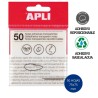 Notas adhesivas transparentes 75 x 75 mm