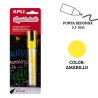 Rotulador tiza líquida punta redonda 5,5 mm amarillo