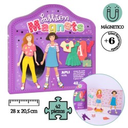 Juegos educativos. Magnets Fashion