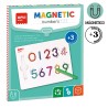 Juego educativo Pizarra magnética 123 números