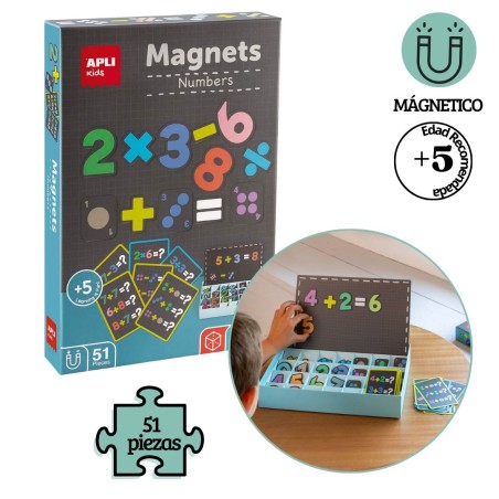 Juego educativo magnets números