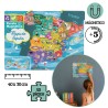 Juego educativo magnets Mapa de España