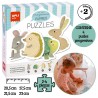 Juego educativo mis primeros puzles mascotas