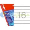 Etiquetas Adhesivas Extra Fuertes Apli 105x37mm 100h