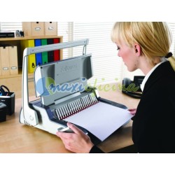 Encuadernadora de canutillo Fellowes Quasar+ 500