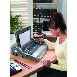 Encuadernadora de canutillo Fellowes Galaxy 500